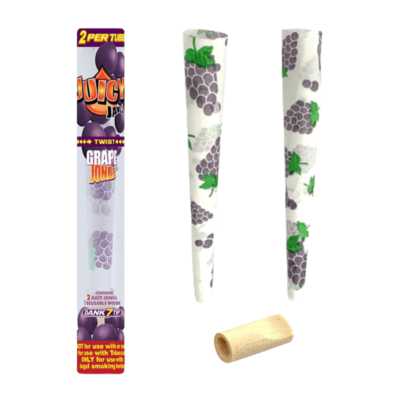 Juicy Jay's 1¼ Jones Cones - Grape